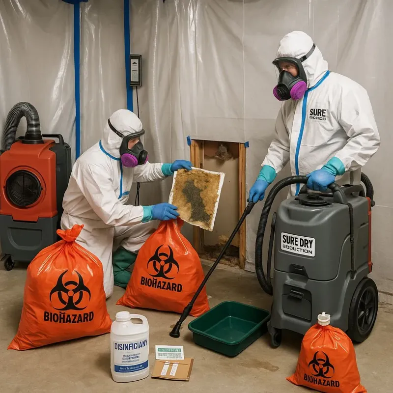 Contaminated Water Handling Protocols process in Bethel, OH